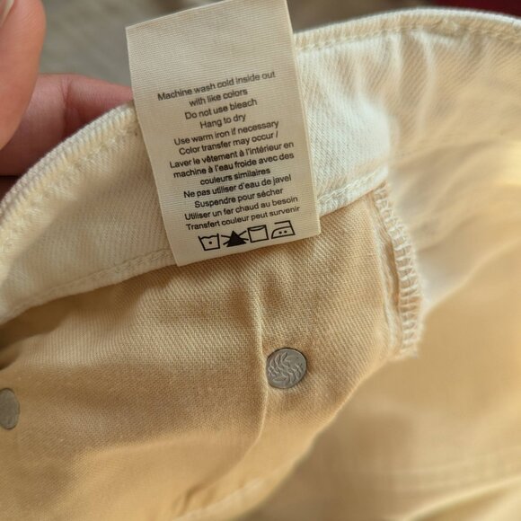 Rang and Bone off-white size 30 jeans Nina high rise - Picture 15 of 15